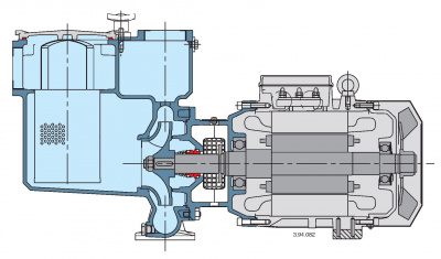 Насос для бассейна Calpeda BNMP 65/12A