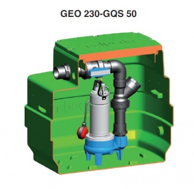 Автоматическая станция Calpeda GEO 230-GQSM 50-9