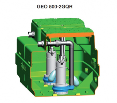 Автоматическая станция Calpeda GEO 500-2GQR 10-20