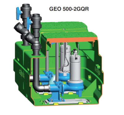 Автоматическая станция Calpeda GEO 500-2GQR 10-18