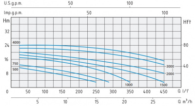 Насосы для бассейна Speroni SWIMM 3000/N-T IE3