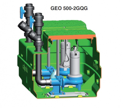 Автоматическая станция Calpeda GEO 500-2GQG 6-18