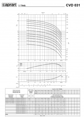 Вертикальные многоступенчатые насосы Caprari CVD 031 из нержавеющей стали