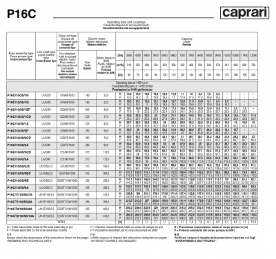 Вертикальные полупогружные насосы Caprari P16C