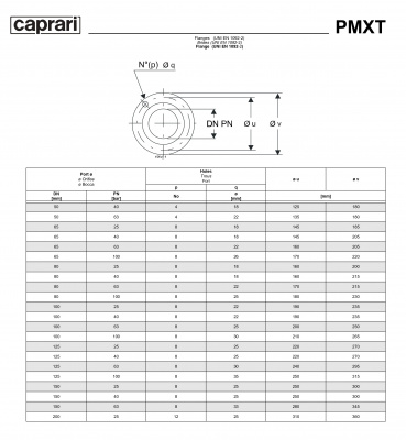 Горизонтальные секционные насосы высокого давления Caprari PMXT 150 1750 из нержавеющей стали